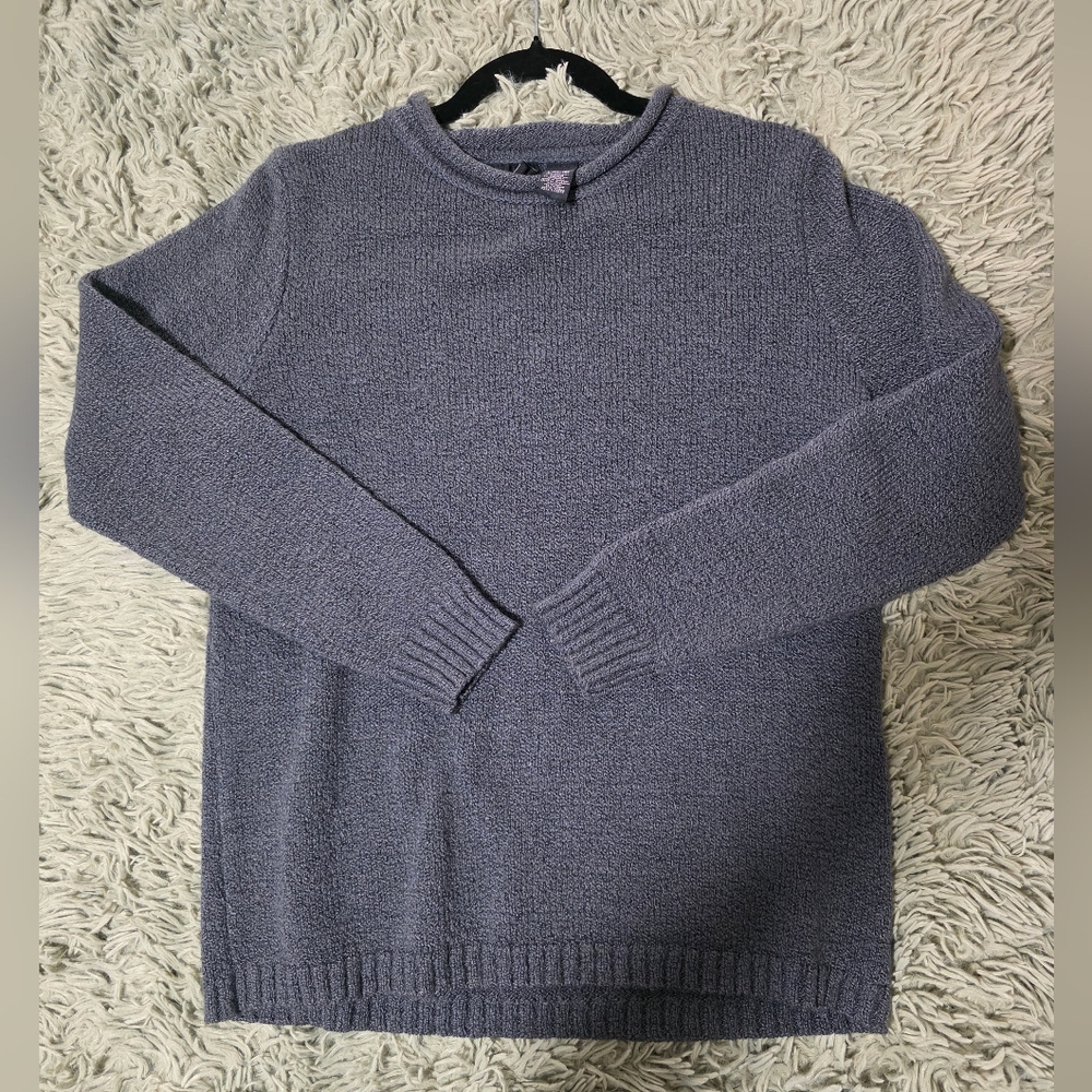 Bobbie Brooks Heather Gray Crewneck Cozy Sweater